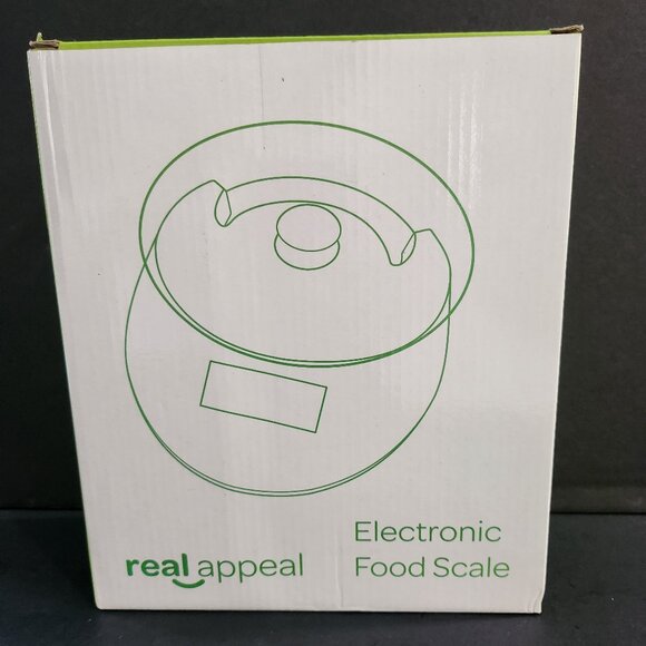 Real Appeal Electronic Food Scale New Inbox With Plastic Bowl - Picture 2 of 7